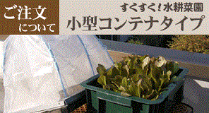 ご注文について:小型コンテナタイプ