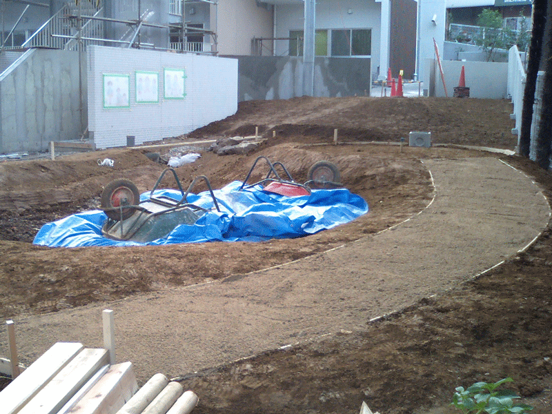 赤羽幼稚園ビオトープ散策路