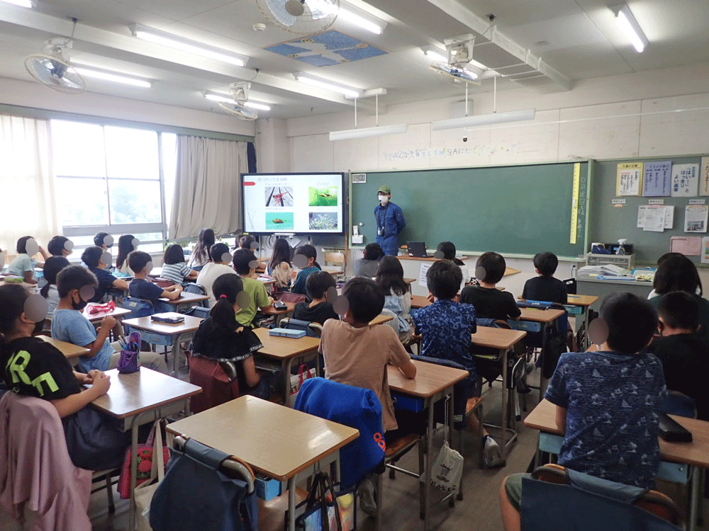 環境学習の様子