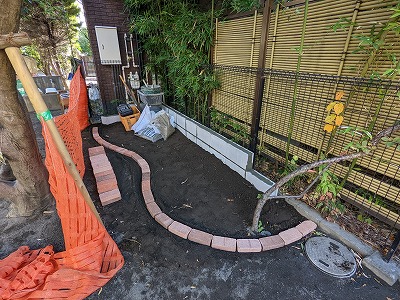 土手づくり　基礎