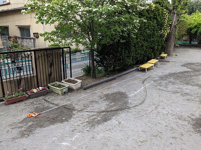 ビオトープ　施工前